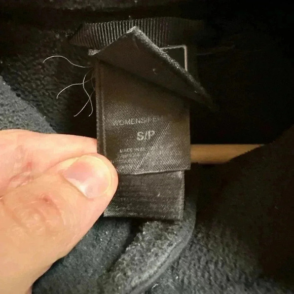 The North Face Black  Zip-up Fleece Small - Picture 4 of 5
